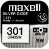 Batéria gombíková mini Maxell 301, 386, SR 43, 186