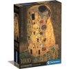 Clementoni Puzzle 1000 dielikov Kompaktné múzeum Klimt Il Bacio. Bozk 39790