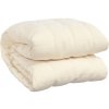 vidaXL Záťažová deka Light Cream 140x200 cm 6 kg Látka