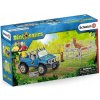 Schleich 41464 Dinosaurs Playset - Terénne auto s dinosauřou základňou, hračky pre deti od 5 rokov