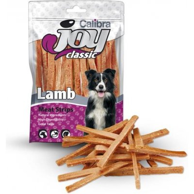 Pamlsok Calibra Joy Dog Classic Lamb strips: lahodné jahňacie prúžky pre psov Hmotnosť balenia: 250 g