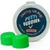 Putty Buddies – 1 pár plávajúcich silikónových štupľov do uší Farba: Zelená plávajúce silikónové štuple do uší