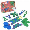 CLIXO Crew Blue & Green - magnetická stavebnica 30 kusov