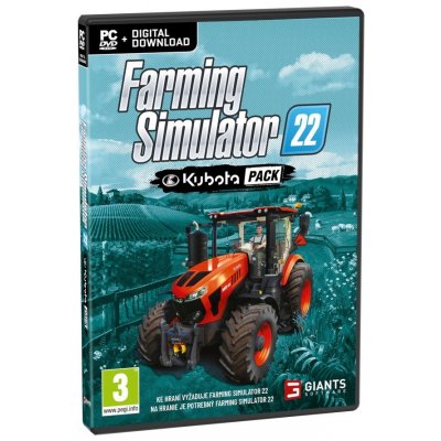GIANTS SOFTWARE PC hra Farming Simulator 22: Kubota Pack