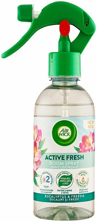 Air Wick Active Fresh Eukalyptus a frézia Osviežovač vzduchu v spreji 237  ml od 4,19 € - Heureka.sk