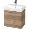 Cersanit Mille umývadlo so skrinkou 50.5 cm orech S801-322-DSM