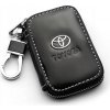 KOŽENÉ PUZDRO na kľúče TOYOTA logo KĽÚČIK do auta ELEGANTNÁ kľúčenka