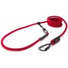 Tamer Easy Long Twist vodítko červené s čiernym prešitím 8-50 kg/2 m