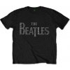 The Beatles tričko Drop T Songs Čierna XXL