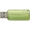 Verbatim USB flash disk, USB 2.0, 64GB, Store,N,Go PinStripe, zelený, 49964, pre archiváciu dát