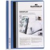 Rýchloviazač, A4, široký, priehľadné vrecko, DURABLE 