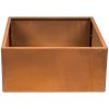 Vyvýšený záhon G21 70 x 32 x 70 cm, Corten