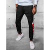 Pánske čierne joggers tepláky (ux4110) Green Camo L