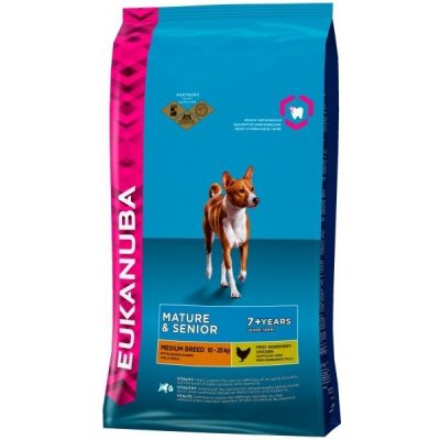 Eukanuba Mature & Senior Small & Medium 15 kg