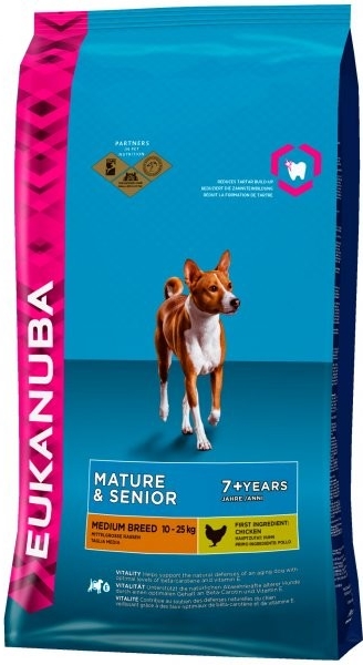 Eukanuba Mature & Senior Small & Medium 15 kg