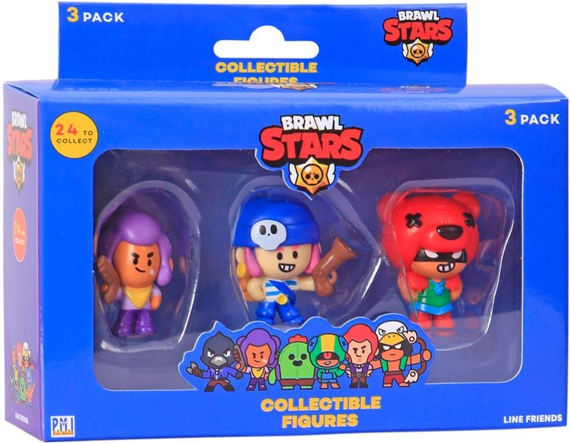 Alltoys Brawl Stars 3 pack série 1