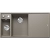 Blanco Axia III 6 - Silgranitový drez, 100x51 cm, s ovládaním odtoku a príslušenstvom, InFino, tartufo 524660