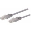 C-TECH CB-PP5-50 patch, Cat5e, UTP, 50m, sivý