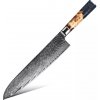 IZMAEL Damaškový kuchynský nôž Honeycomb Big Chef 24.3 cm