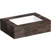 Kompaktná doska pod umývadlo s umývadlom Intedoor TRENTA Compact imitácia bridlice x 60 cm až 160 cm x 50 cm S výrezom