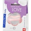 CURAPROX Baby Grow With Love - veľ. 2 ružová - Korekčný cumlík