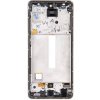 Samsung Galaxy A52, A52 5G - LCD displej + Dotykové sklo a Rám Originál Farba: Biela