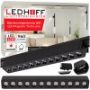 LED lampa reflektor pre magnetickú lištu 12W bodová ČIERNA 4000K svietidlo