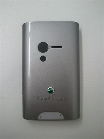 Kryt SONY ERICSSON X10 mini zadný strieborný