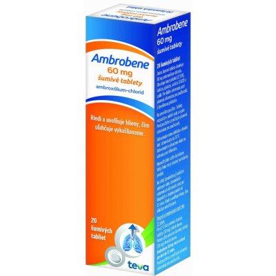 Ambrobene 60 mg šumivé tablety tbl.eff. 20 x 60 mg