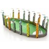 METAL EARTH 3D puzzle Harry Potter: Famfrpálové ihrisko