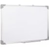 SPRINGOS Magnetická tabuľa 120 x 90 cm popisovateľná, biela SPRINGOS