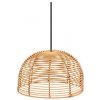 NEW GARDEN Dekoračné závesné svietidlo Bossa Hang, indoor – ratan