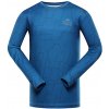 ALPINE PRO LOUS Modrá/Tyrkysovo modrá PÁNSKE RÝCHLOSCHNÚCE TRIČKO XXXXL