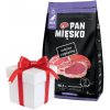 PAN MIĘSKO Teľacie mäso s jahňacím mäsom M 9 kg (pre seniorov) + Prekvapenie pre psa ZADARMO!