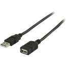 Valueline VLCP60010B30 USB 2.0 A zástrčka - A zásuvka, 3m, černý