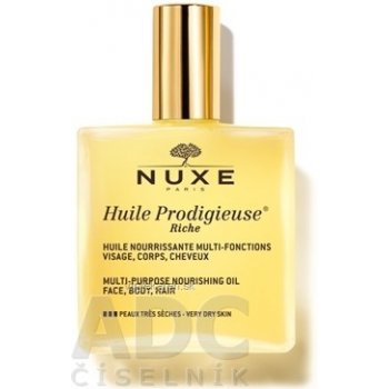 Nuxe Huile Prodigieuse Riche multifunkčný výživný olej 100 ml