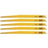 DeWALT DT2350 Bimetalové pílové listy na drevo, 305 mm, 5 ks