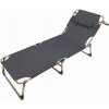 Verk 27263 Skladacie ležadlo s opierkou hlavy šedej