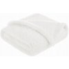 BOCIOLAND POLAROVÁ DEKA 80x100 CM JEMNÁ MÄKKÁ TEPLÁ ECRU DOJČENSKÁ