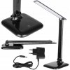 Stolná lampa Masterled LED čierna s výkonom do 9 W