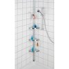 WENKO Teleskopická rohová polica PREMIUM matná 70-260 cm
