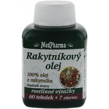MedPharma Rakytníkový olej 60 mg 67 kapsúl