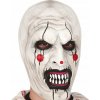 GUMOVÁ MASKA KLAUN HALLOWEEN STRAŠIDELNÝ ŠAŠO LATEKSOVÁ CIRKUSANT