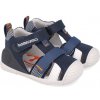 Biomecanics detské sandále z prírodnej kože modré, veľkosť 22