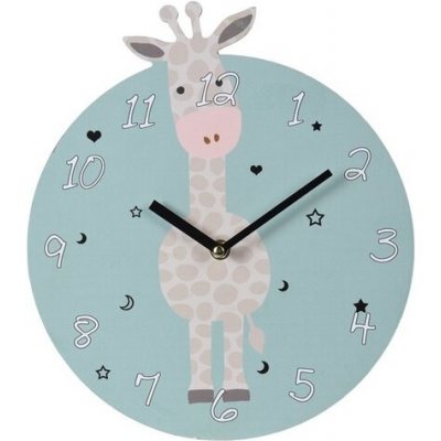 Nástenné hodiny Žirafa, pr. 28 cm