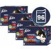 Felix Fantastic kapsičky pre mačky kura, hovädzie, králik, jahňacie v želé 96x85 g