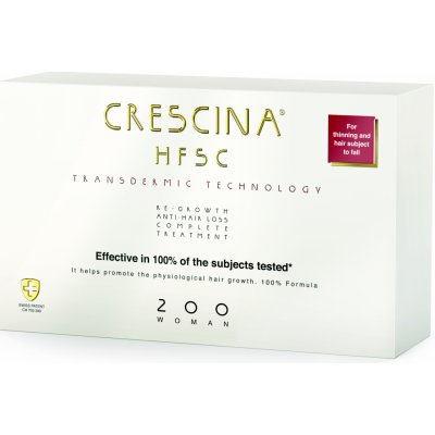 Crescina 200 Re-Growth and Anti-Hair Loss pre ženy 20 x 3,5 ml