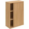 Policová skriňa Strong P, 80x115,2x40 cm, dub/dub