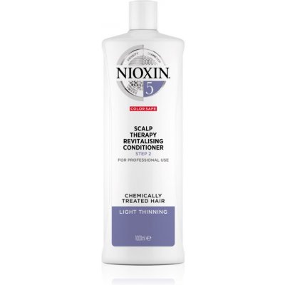 Nioxin System 5 Color Safe Scalp Therapy Revitalising Conditioner kondicionér pre chemicky ošterené vlasy 1000 ml