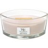 Sviečka Woodwick loď, vôňa vanilka a morská soľ, 453g, Vanilla and sea salt